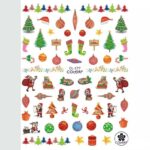 sticker porducts for envelope decoration gifts postcard 100pcs - Image 9